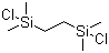 1,2-双(氯二甲基硅基)乙烷分子结构 (CAS 13528-93-3)