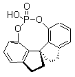 (11aR)-10,11,12,13-四氢-5-羟基-二茚并[7,1-de:1',7'-fg][1,3,2]二氧磷杂八环-5-氧化物分子结构 (CAS 1352810-35-5)