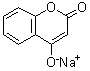 4-羟基香豆素钠盐分子结构 (CAS 13546-81-1)