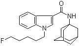 1-(5-Fluoropentyl)-N-tricyclo[3.3.1.1(3,7)]dec-1-yl-1H-indole-3-carboxamide molecular structure (CAS 1354631-26-7)
