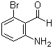 2-Amino-6-bromobenzaldehyde molecular structure (CAS 135484-74-1)