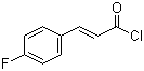 对氟肉桂酰氯分子结构 (CAS 13565-08-7)