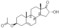 醋酸去氢表雄酮分子结构 (CAS 13570-63-3)