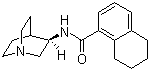 (S)-N-(1-Azabicyclo[2.2.2]oct-3-yl)-5,6,7,8-tetrahydro-1-naphthalenecarboxamide molecular structure (CAS 135729-78-1)