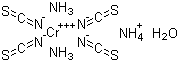 雷氏盐分子结构 (CAS 13573-16-5)