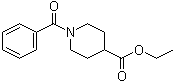 1-苯甲酰基-4-哌啶羧酸乙酯分子结构 (CAS 136081-74-8)