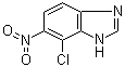 7-Chloro-6-nitro-1H-benzimidazole molecular structure (CAS 1360891-62-8)