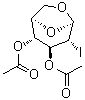 1,6-脱水-2-脱氧-2-碘-beta-D-吡喃葡萄糖二乙酸酯分子结构 (CAS 136573-62-1)