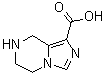 5,6,7,8-四氢咪唑并[1,5-a]吡嗪-1-羧酸分子结构 (CAS 1368103-13-2)