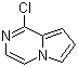 1-氯吡咯并[1,2-a]吡嗪分子结构 (CAS 136927-64-5)