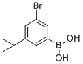 3-Bromo-5-tert-butylphenylboronic acid molecular structure (CAS 1373881-94-7)