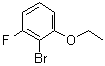 2-溴-1-乙氧基-3-氟苯分子结构 (CAS 1375098-48-8)