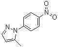 5-甲基-1-(4-硝基苯基)吡唑分子结构 (CAS 13788-99-3)