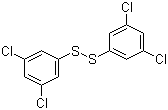 3,3',5,5'-四氯二苯二硫醚分子结构 (CAS 137897-99-5)