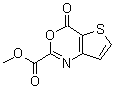4-氧代-4H-噻吩并[3,2-d][1,3]恶嗪-2-羧酸甲酯分子结构 (CAS 1379334-58-3)