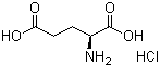 L-(+)-Glutamic acid hydrochloride molecular structure (CAS 138-15-8)