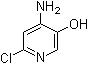 4-Amino-6-chloro-3-pyridinol molecular structure (CAS 138084-65-8)