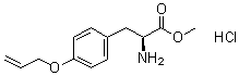 O-2-Propenyl-L-tyrosine methyl ester hydrochloride molecular structure (CAS 138535-28-1)