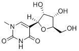 N1-甲基-伪尿苷分子结构 (CAS 13860-38-3)