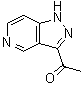 1-(1H-吡唑并[4,3-c]吡啶-3-基)乙酮分子结构 (CAS 1386462-21-0)