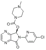 (R)-佐匹克隆分子结构 (CAS 138680-08-7)