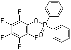 五氟苯基二苯基膦酸酯分子结构 (CAS 138687-69-1)