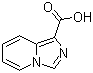 咪唑并[1,5-a]吡啶-1-羧酸分子结构 (CAS 138891-51-7)