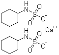 环己基氨基磺酸钙分子结构 (CAS 139-06-0)