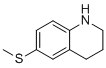 6-(甲硫基)-1,2,3,4-四氢喹啉分子结构 (CAS 1391072-73-3)