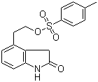 4-(2-羟乙基)氧化吲哚对甲苯磺酸酯分子结构 (CAS 139122-20-6)