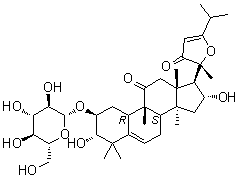 Picfeltarraegenin X molecular structure (CAS 1391826-61-1)