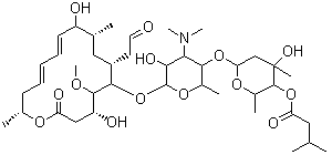 吉他霉素分子结构 (CAS 1392-21-8)