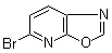 5-溴恶唑并[5,4-b]吡啶分子结构 (CAS 1393568-42-7)