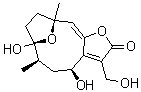 8alpha-羟基硬毛钩藤内酯分子结构 (CAS 1394156-45-6)