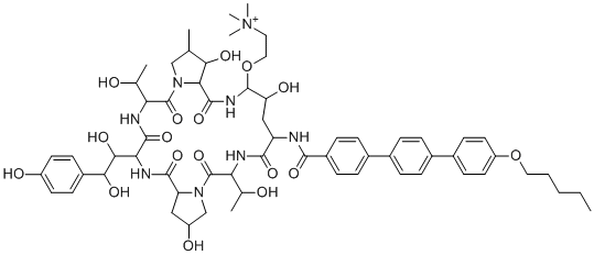 雷扎芬净分子结构 (CAS 1396640-59-7)