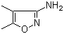 4,5-Dimethylisoxazol-3-amine molecular structure (CAS 13999-39-8)