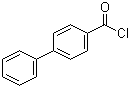 联苯-4-甲酰氯分子结构 (CAS 14002-51-8)