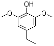 2,6-Dimethoxy-4-ethylphenol molecular structure (CAS 14059-92-8)