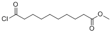 Methyl 10-chloro-10-oxodecanoate molecular structure (CAS 14065-32-8)