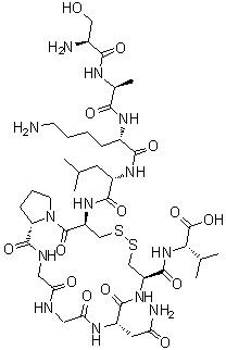 N2-(L-丝氨酰-L-丙氨酰)-精子活化肽 A分子结构 (CAS 140653-27-6)