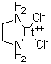 顺式-二氯(乙二胺)铂分子结构 (CAS 14096-51-6)
