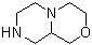 八氢吡嗪并[2,1-c][1,4]恶嗪分子结构 (CAS 141108-65-8)