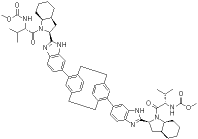 Odalasvir molecular structure (CAS 1415119-52-6)