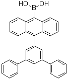 (10-[1,1':3',1''-三联苯]-5'-基-9-蒽基)硼酸分子结构 (CAS 1415334-59-6)