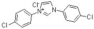 1,3-双(4-氯苯基)-1H-咪唑氯化物分子结构 (CAS 141556-46-9)
