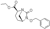 (2S,5R)-7-Oxo-6-(phenylmethoxy)-1,6-diazabicyclo[3.2.1]octane-2-carboxylic acid ethyl ester molecular structure (CAS 1416134-63-8)