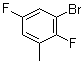 1-Bromo-2,5-difluoro-3-methylbenzene molecular structure (CAS 1416354-32-9)