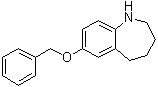 2,3,4,5-四氢-7-苄氧基-1H-1-苯并氮杂卓分子结构 (CAS 1416372-08-1)