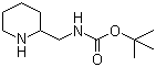 2-(叔丁氧羰基氨基甲基)-哌啶分子结构 (CAS 141774-61-0)