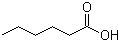 Hexanoic acid molecular structure (CAS 142-62-1)